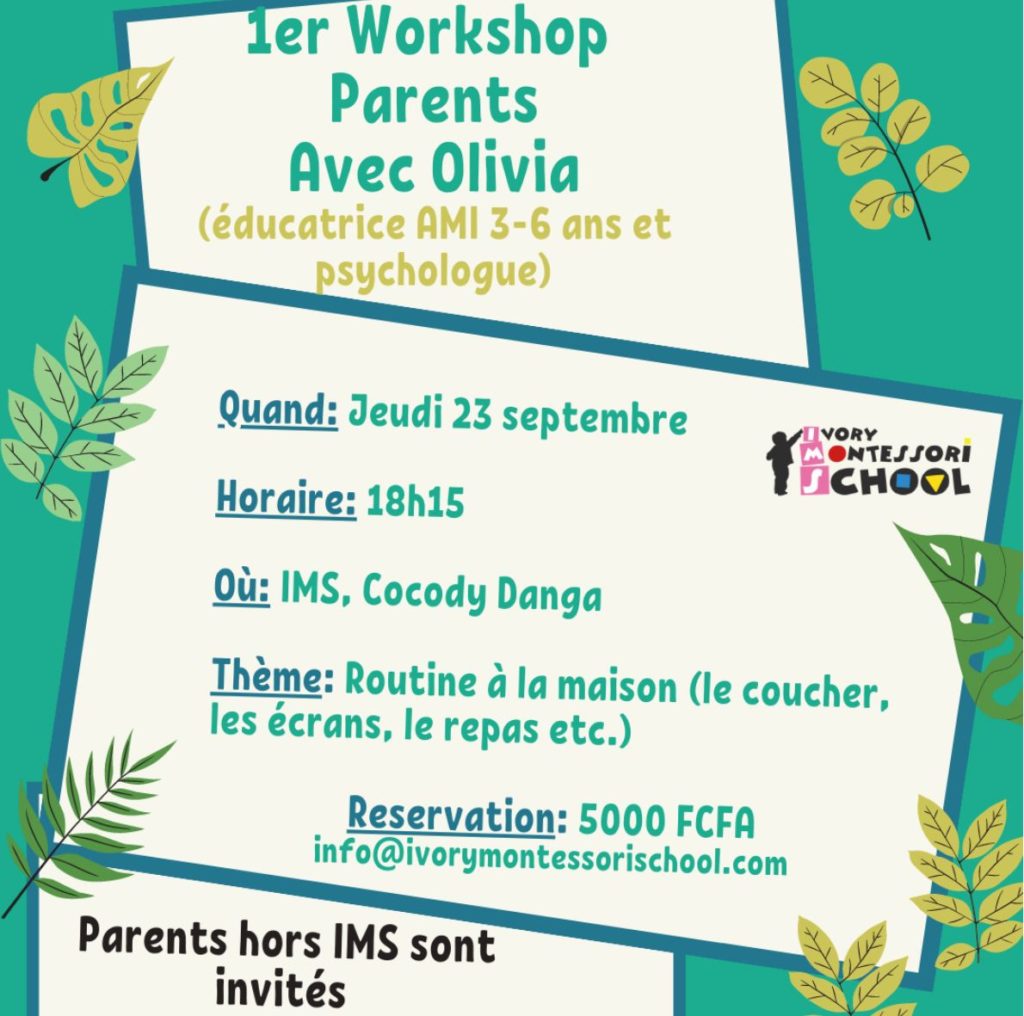 L'IMPORTANCE DE LA ROUTINE CHEZ L'ENFANT - Ivory Montessori School